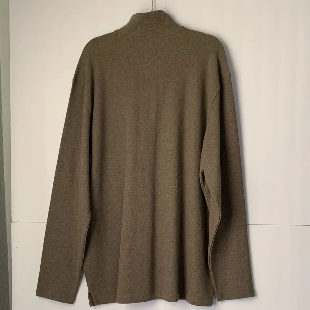 NWT Joe Joseph Abboud Men's Brown Sweater Pullover Size 2XL